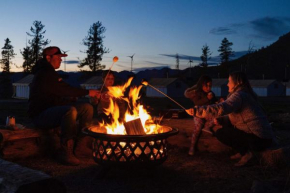 Cozy Bear Valley Glamping Tent with Views of Mokelumne Peak cabin